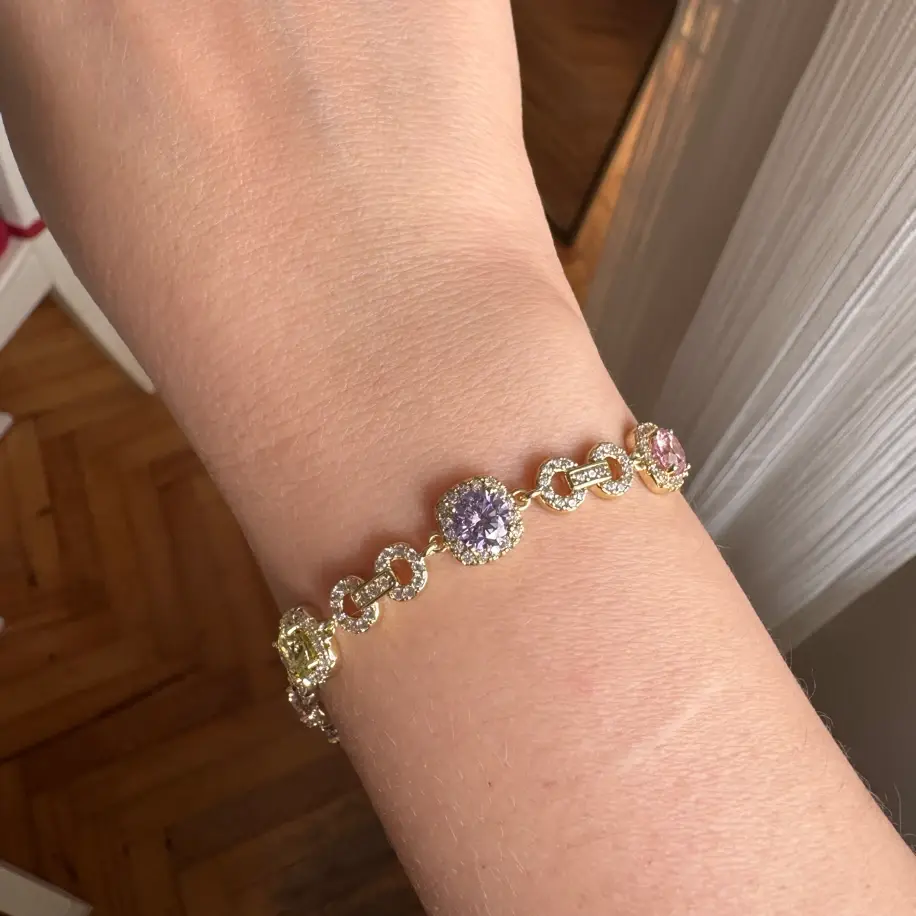 Sposa renkli taşlı bileklik