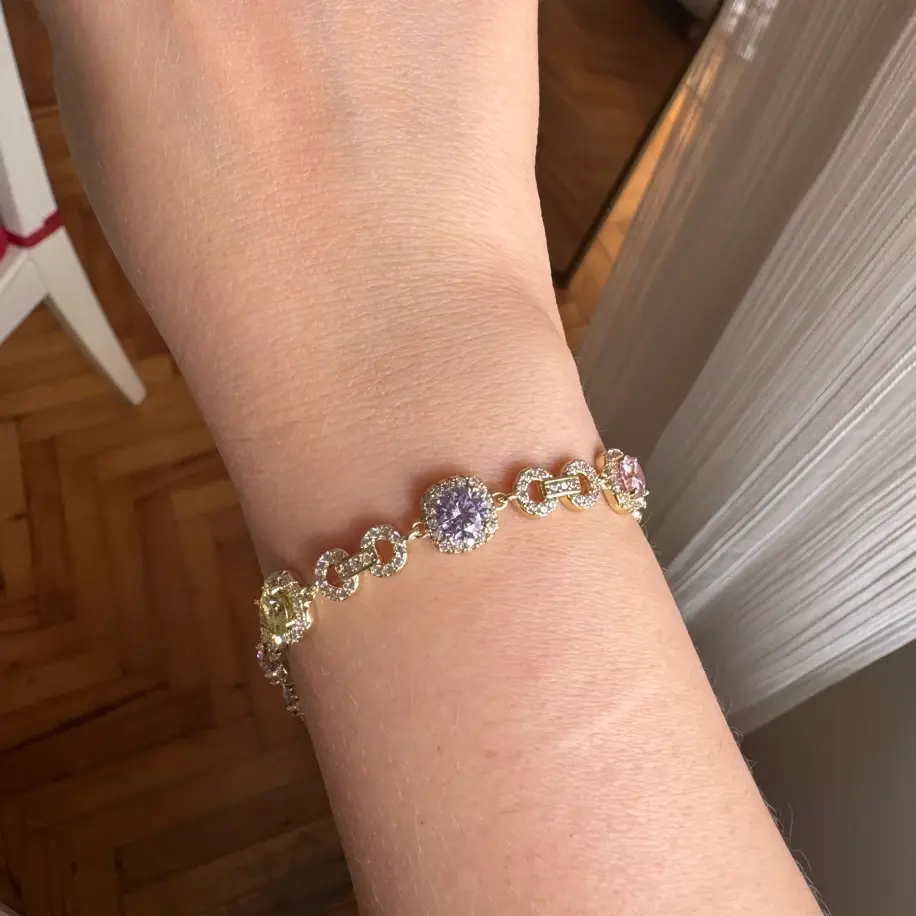 Sposa renkli taşlı bileklik