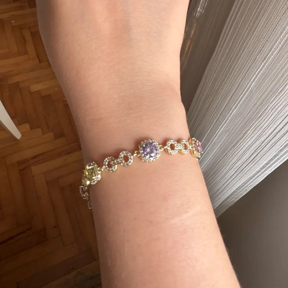 Sposa renkli taşlı bileklik