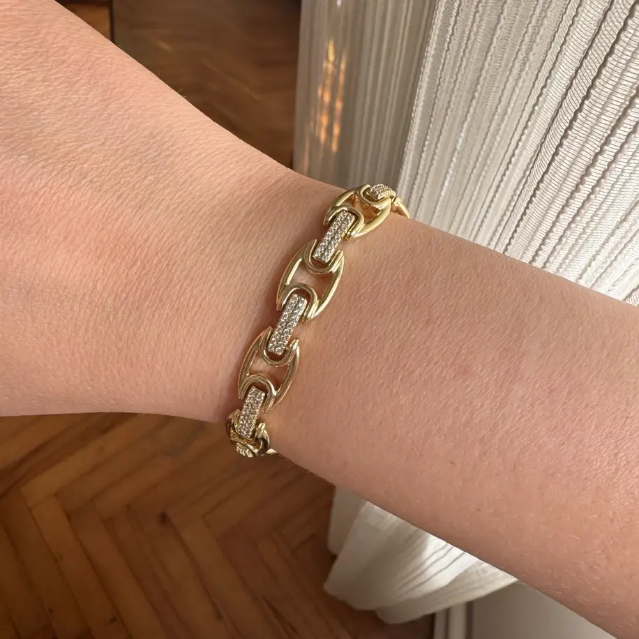 Vintage Taşlı Bileklik