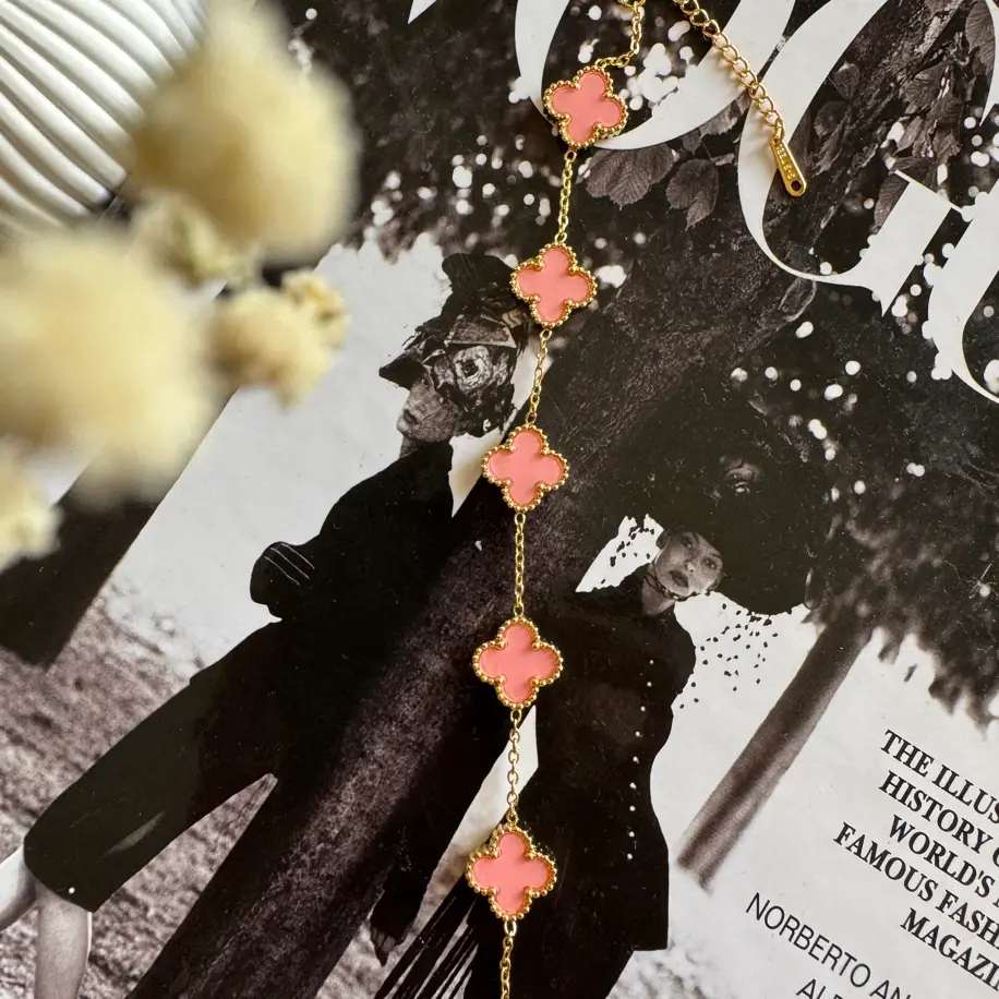 Vn Clf Açık Pembe Bileklik