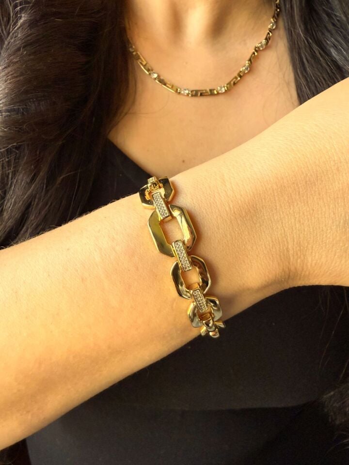 Mermaid Vera Geometrik Bileklik