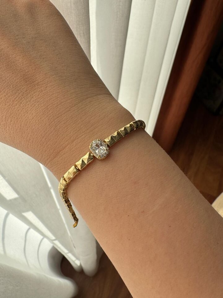 Baget Taşlı Bİleklik