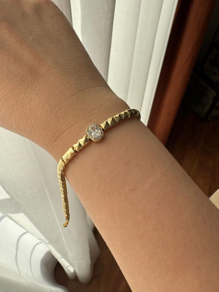 Baget Taşlı Bİleklik